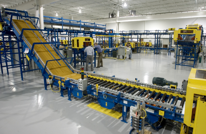 Industrial conveyor automation by Nova-Tech Design
